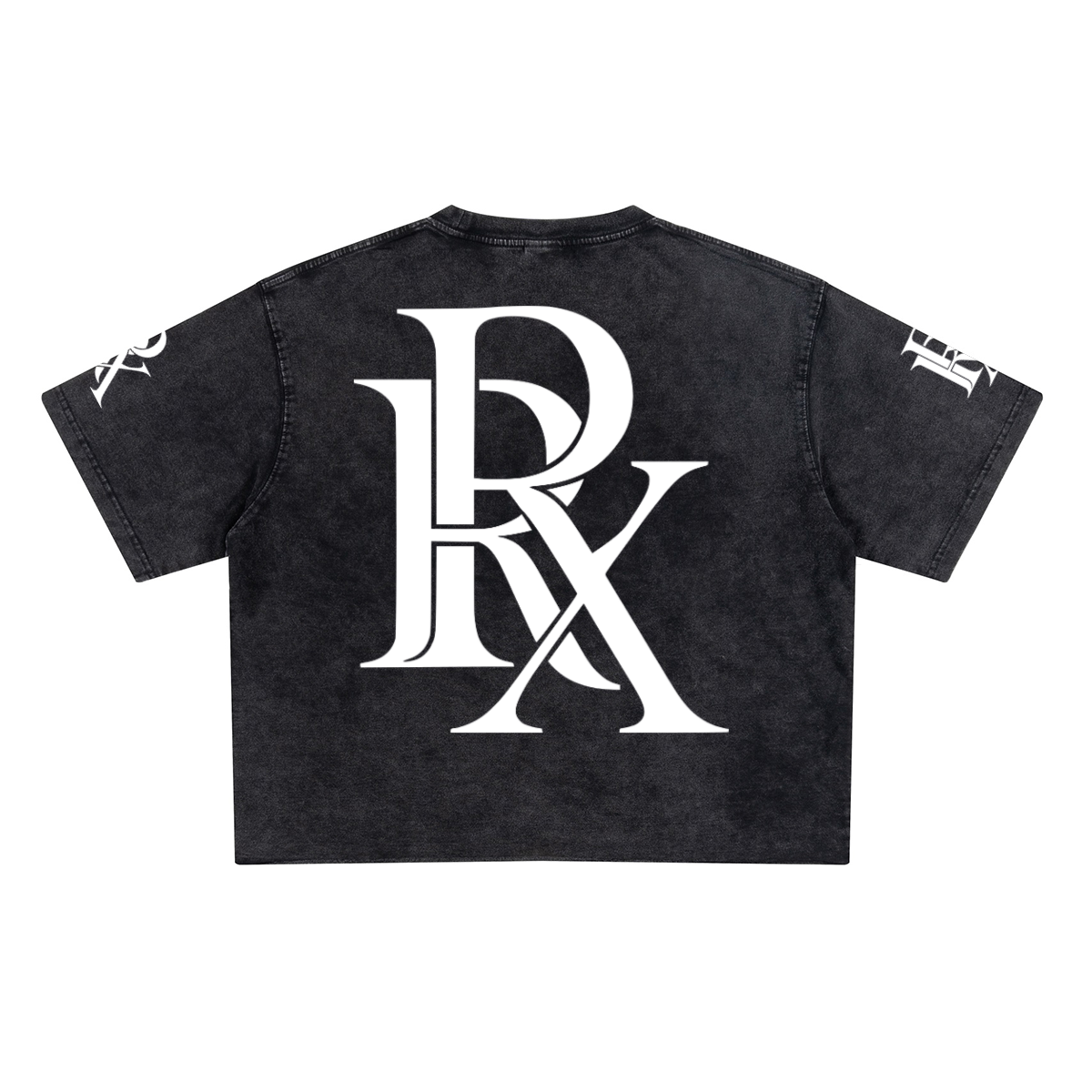 Cropped Washed T-shirt