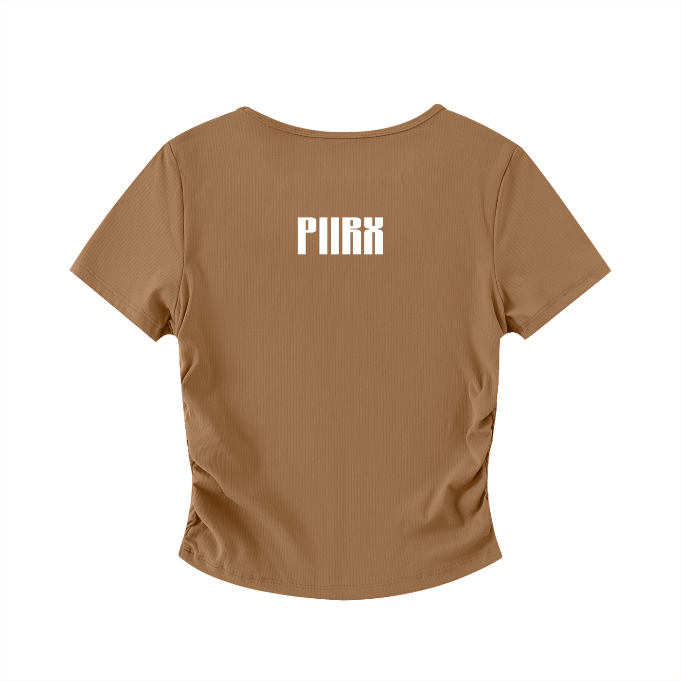 Ruched Bodycon Crop Top