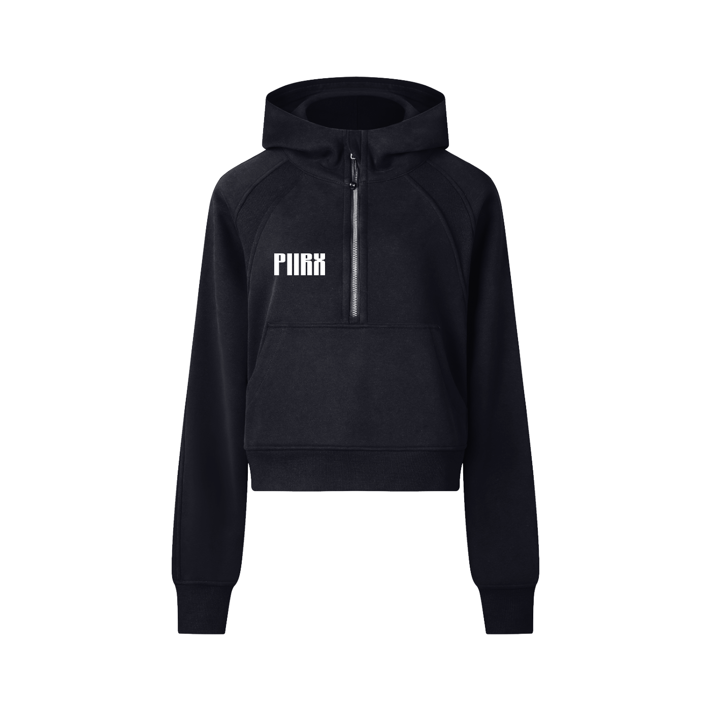 Cropped Half-Zip Hoodie – PIIRX