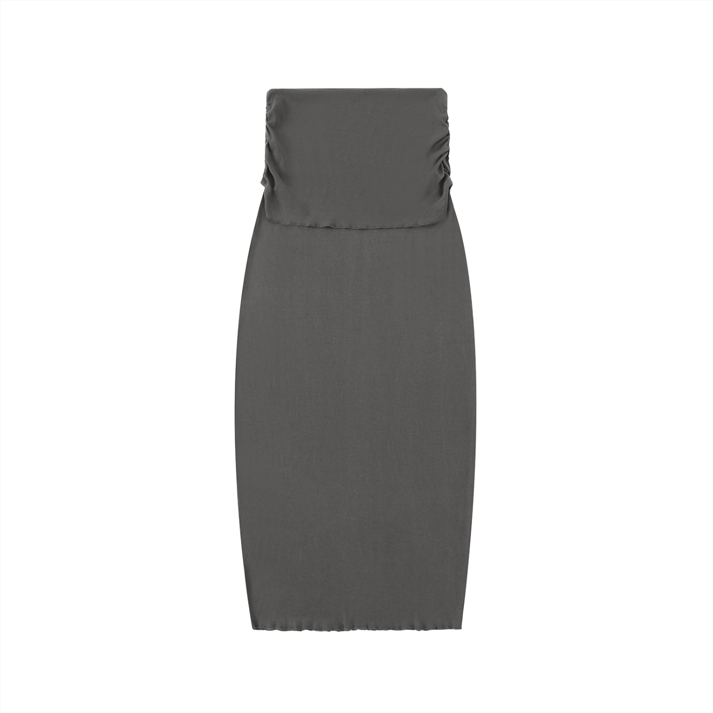 Hip-Hugging Maxi Skirt