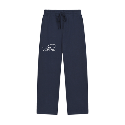 Straight-Leg Sweatpants