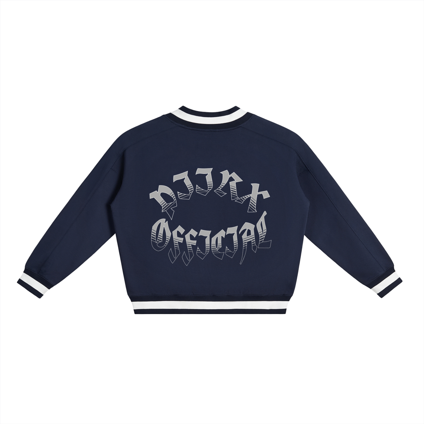V-Neck Boxy Sweatshirt
