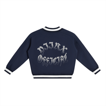 V-Neck Boxy Sweatshirt