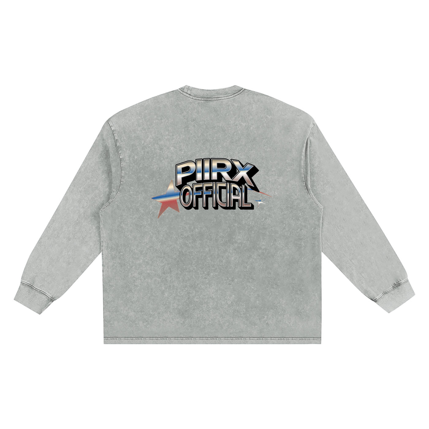 Snow Washed Frayed T-Shirt