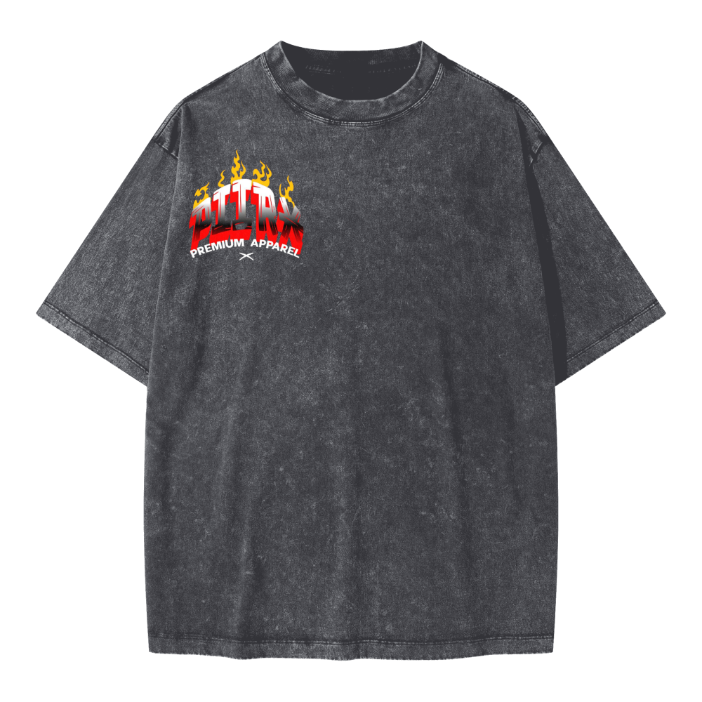 Unisex Oversized Snow Wash T-shirt(285GSM)