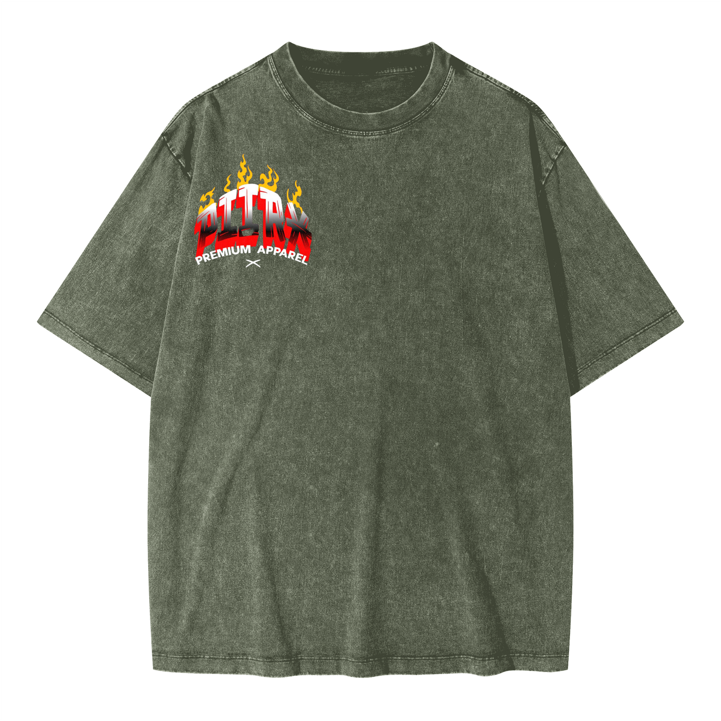 Unisex Oversized Snow Wash T-shirt(285GSM)
