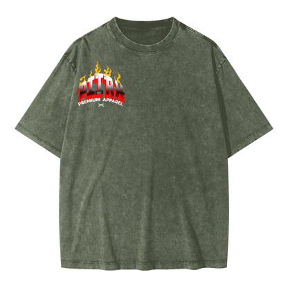 Unisex Oversized Snow Wash T-shirt(285GSM)