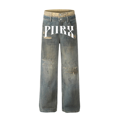 Vintage Women's Ripped Jeans