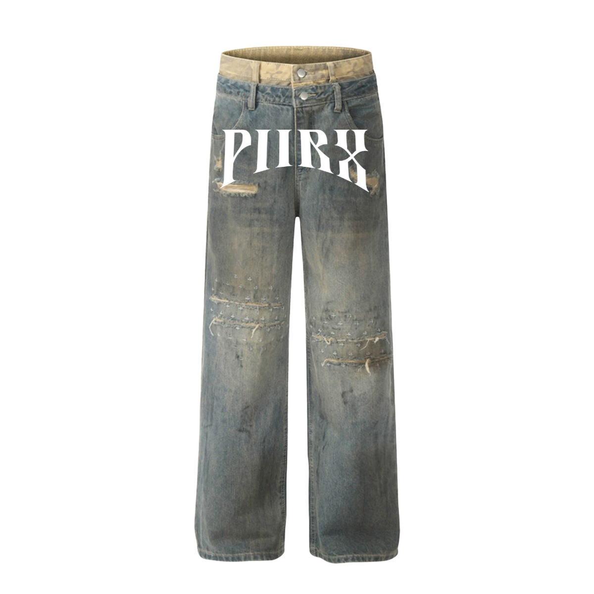 Vintage Women's Ripped Jeans