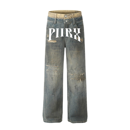 Vintage Women's Ripped Jeans