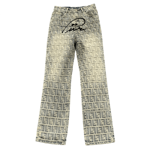 PIIRX Letter Jeans