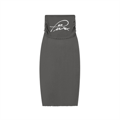 Hip-Hugging Maxi Skirt