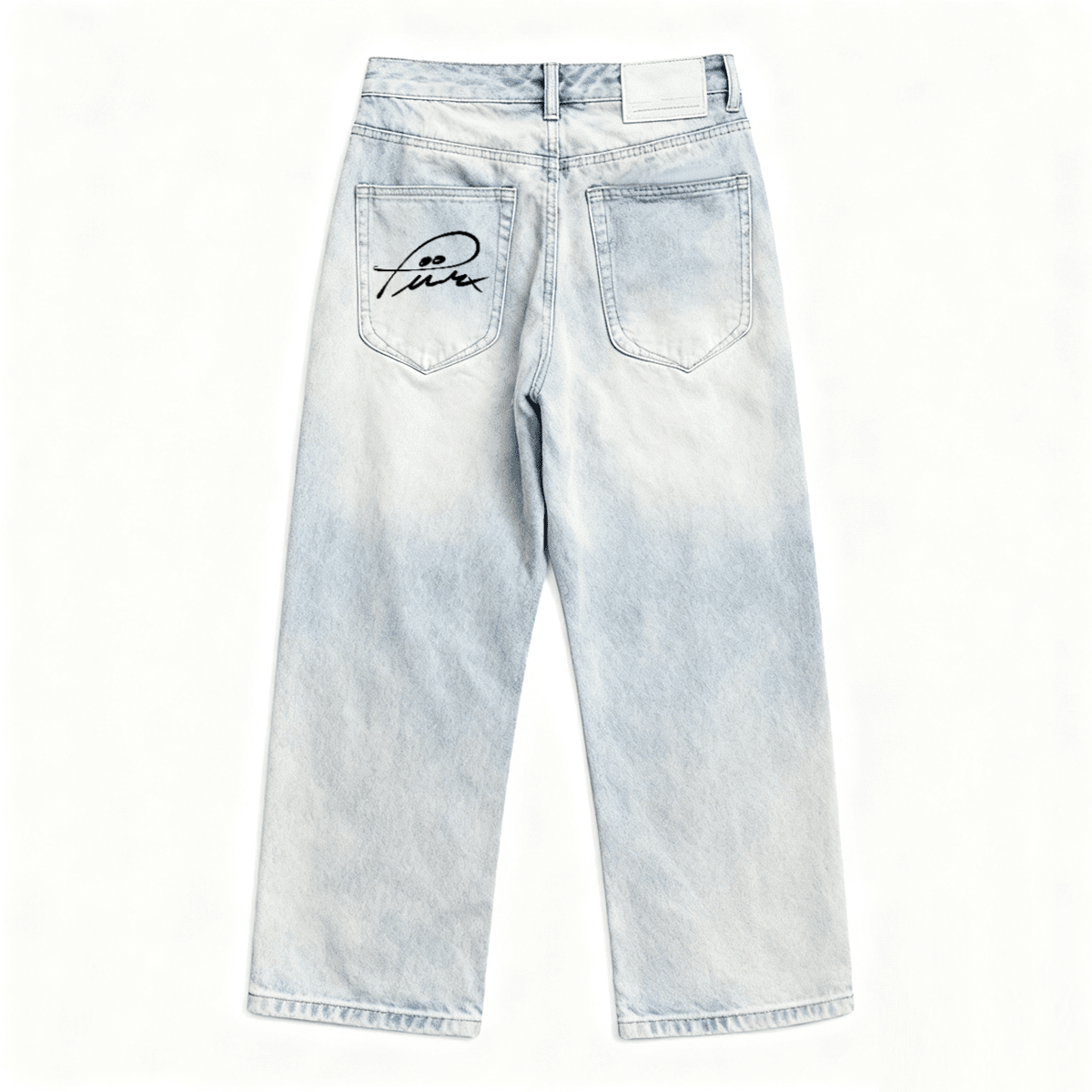 Relaxed Wide-Leg Jeans