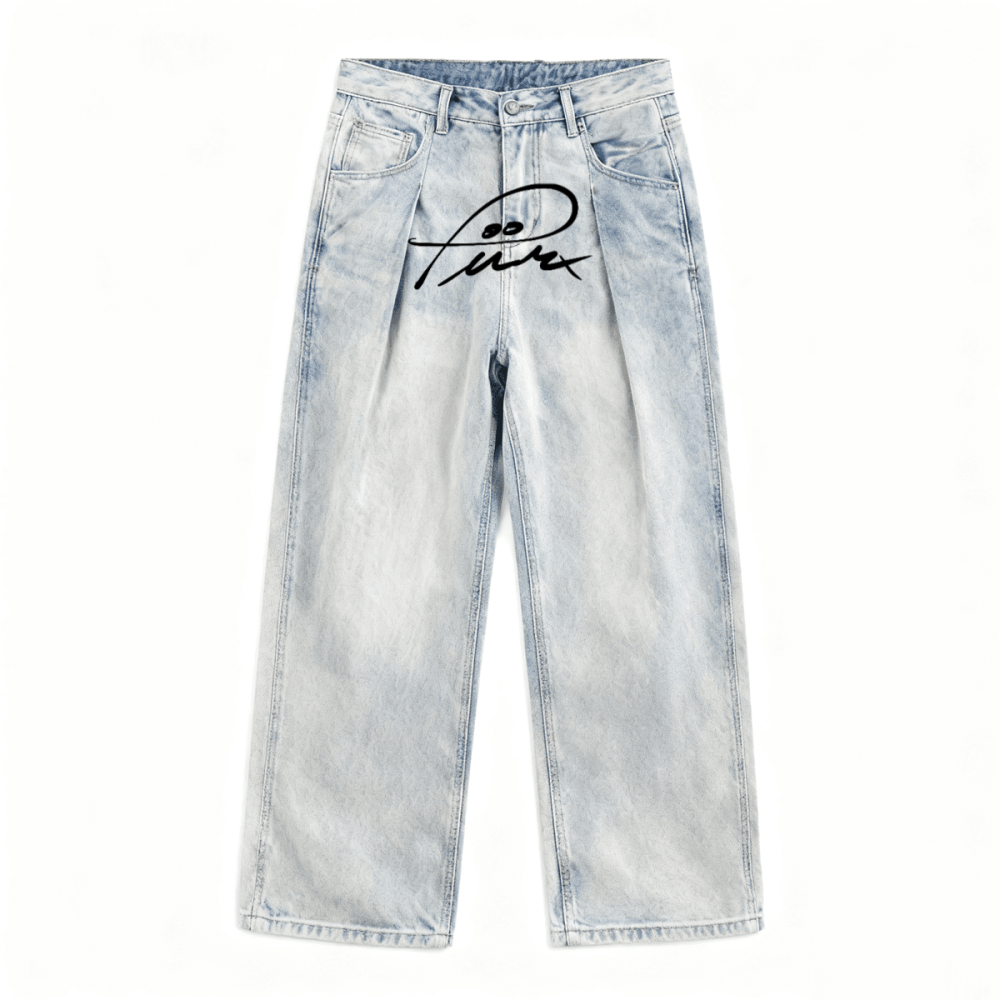 Relaxed Wide-Leg Jeans