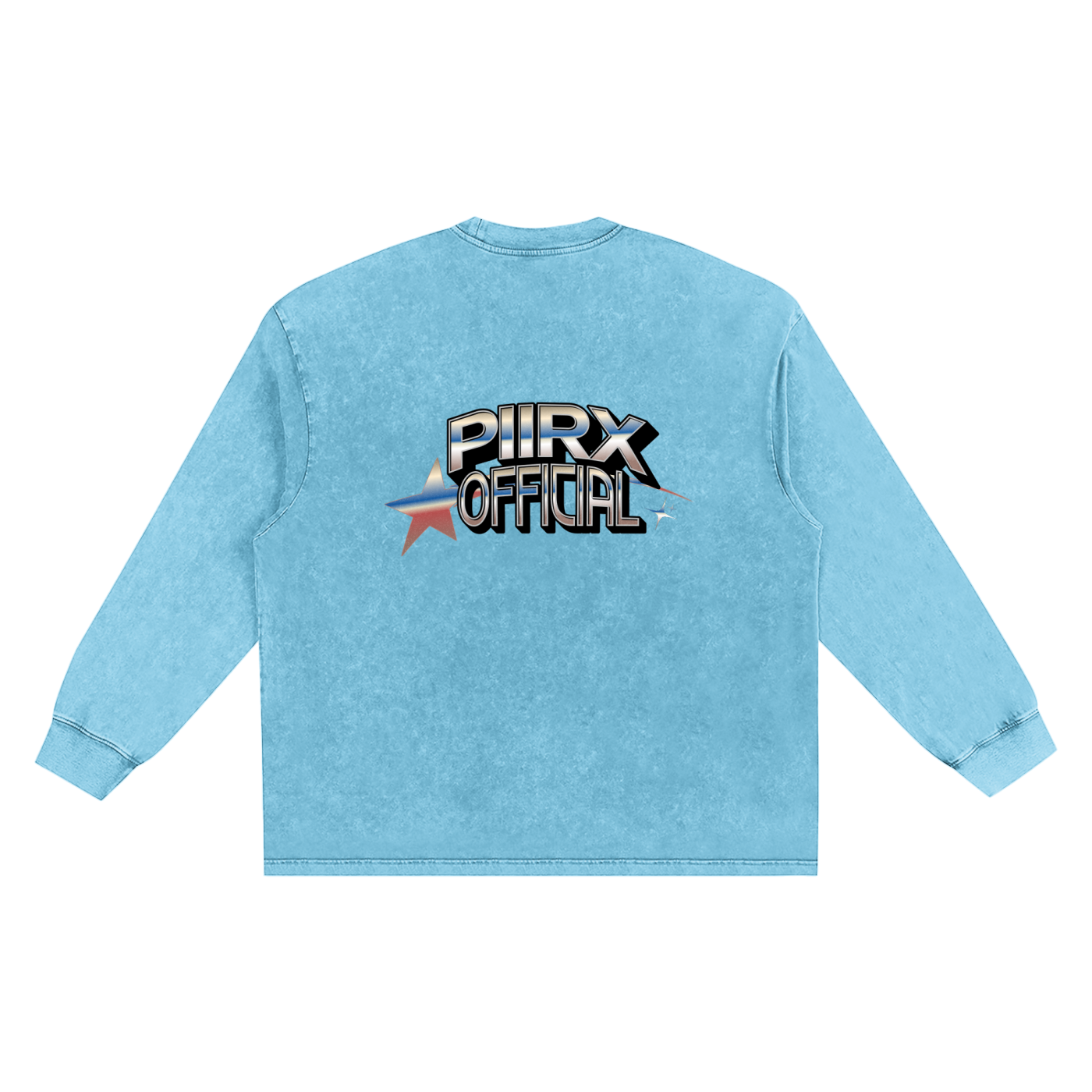 Snow Washed Frayed T-Shirt