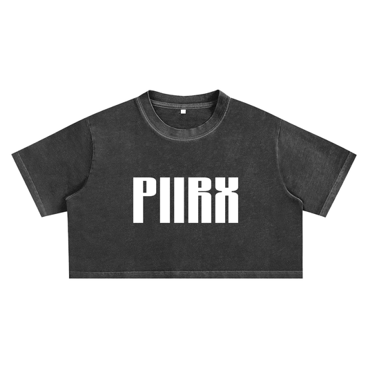 Snow Washed Crop Top