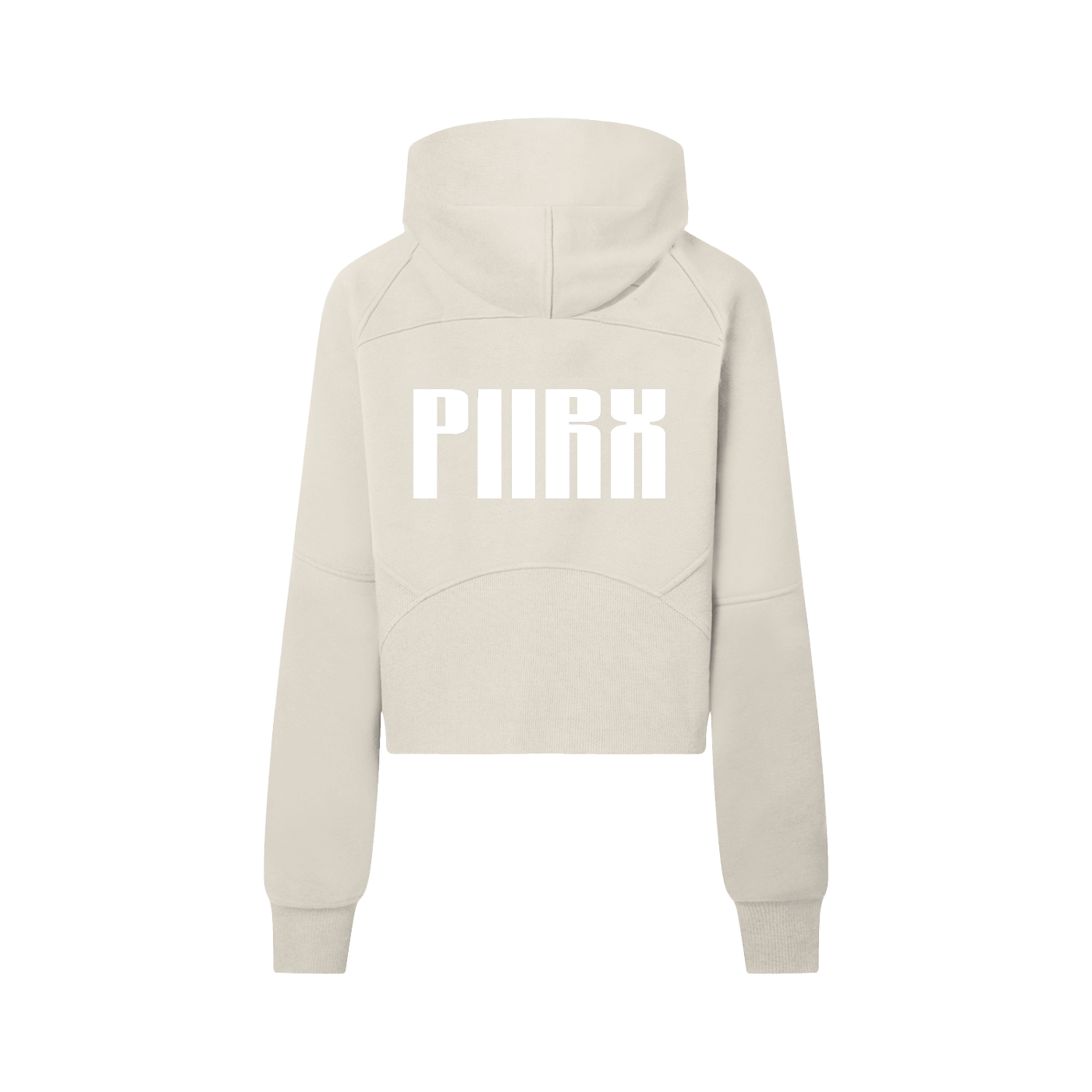 Cropped Half-Zip Hoodie