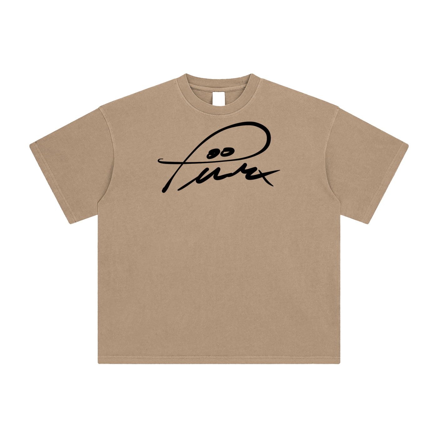 Enzyme Washed T-Shirt