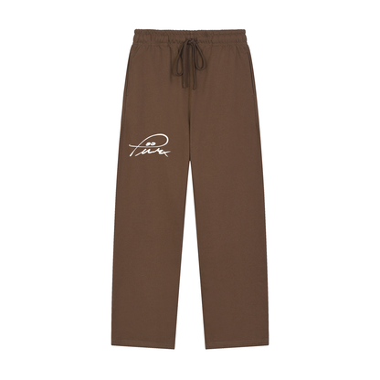 Straight-Leg Sweatpants