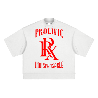 Heavyweight Oversized Mock Neck T-shirt