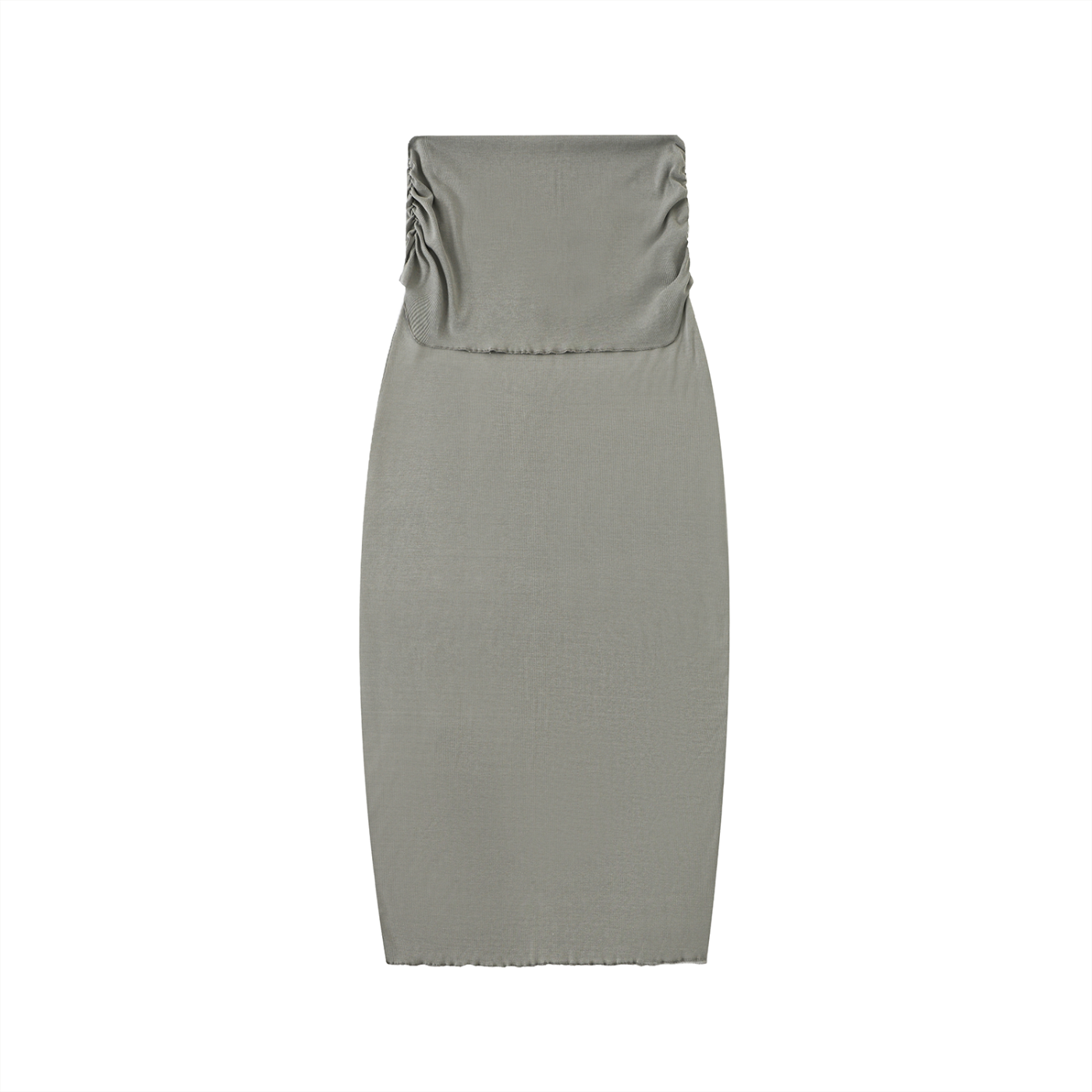 Hip-Hugging Maxi Skirt