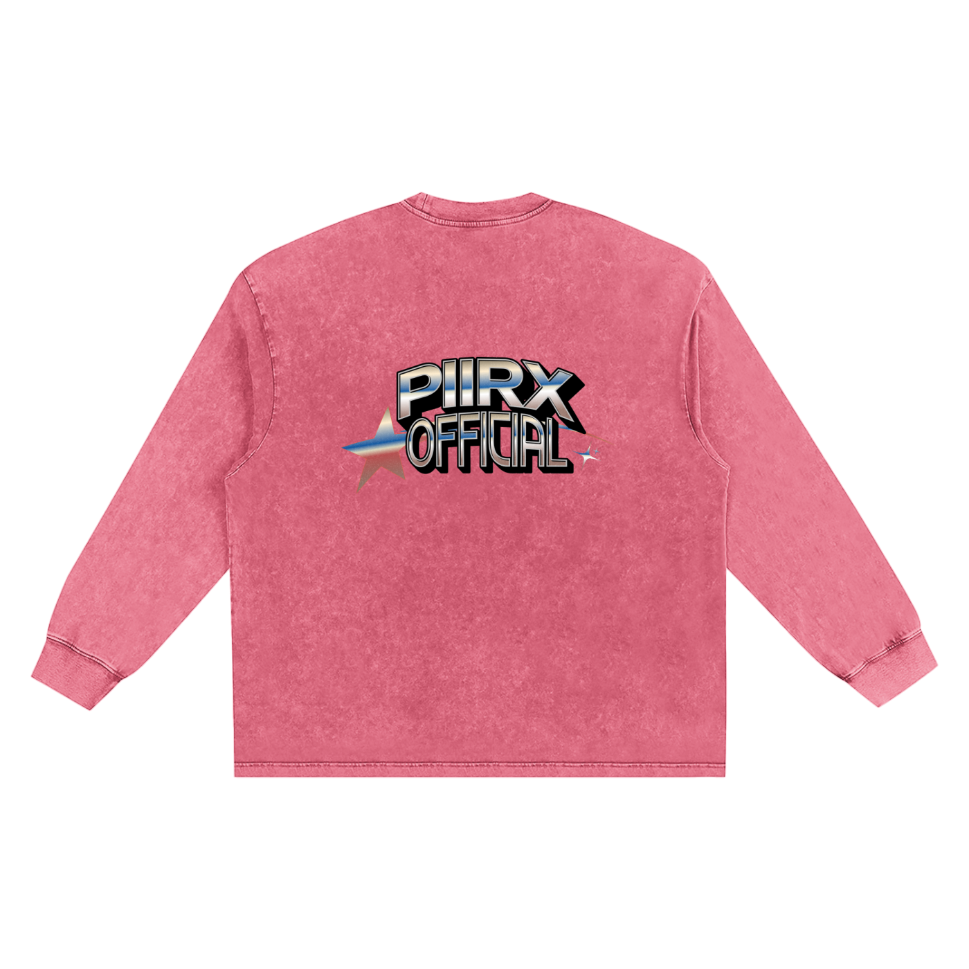 Snow Washed Frayed T-Shirt