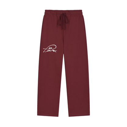 Straight-Leg Sweatpants