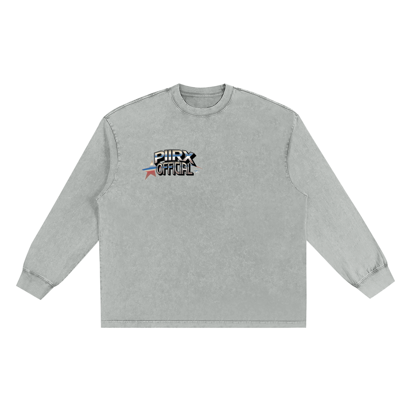 Snow Washed Frayed T-Shirt