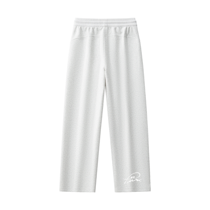 Essential Drawstring Straight-Leg Sweatpants