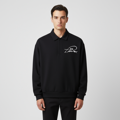 Heavyweight Polo Sweatshirt