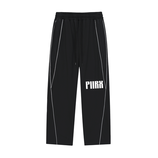 Reflection Striped Straight-Leg Sweatpants