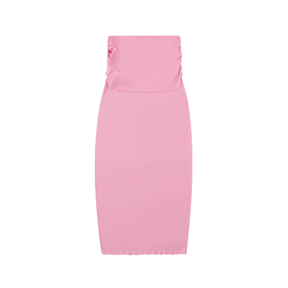 Hip-Hugging Maxi Skirt
