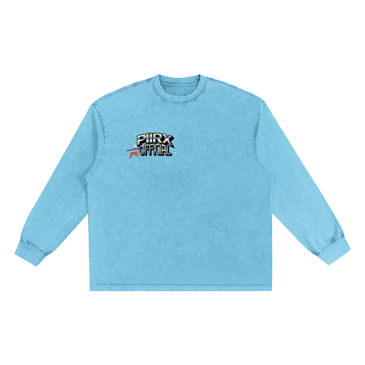 Snow Washed Frayed T-Shirt