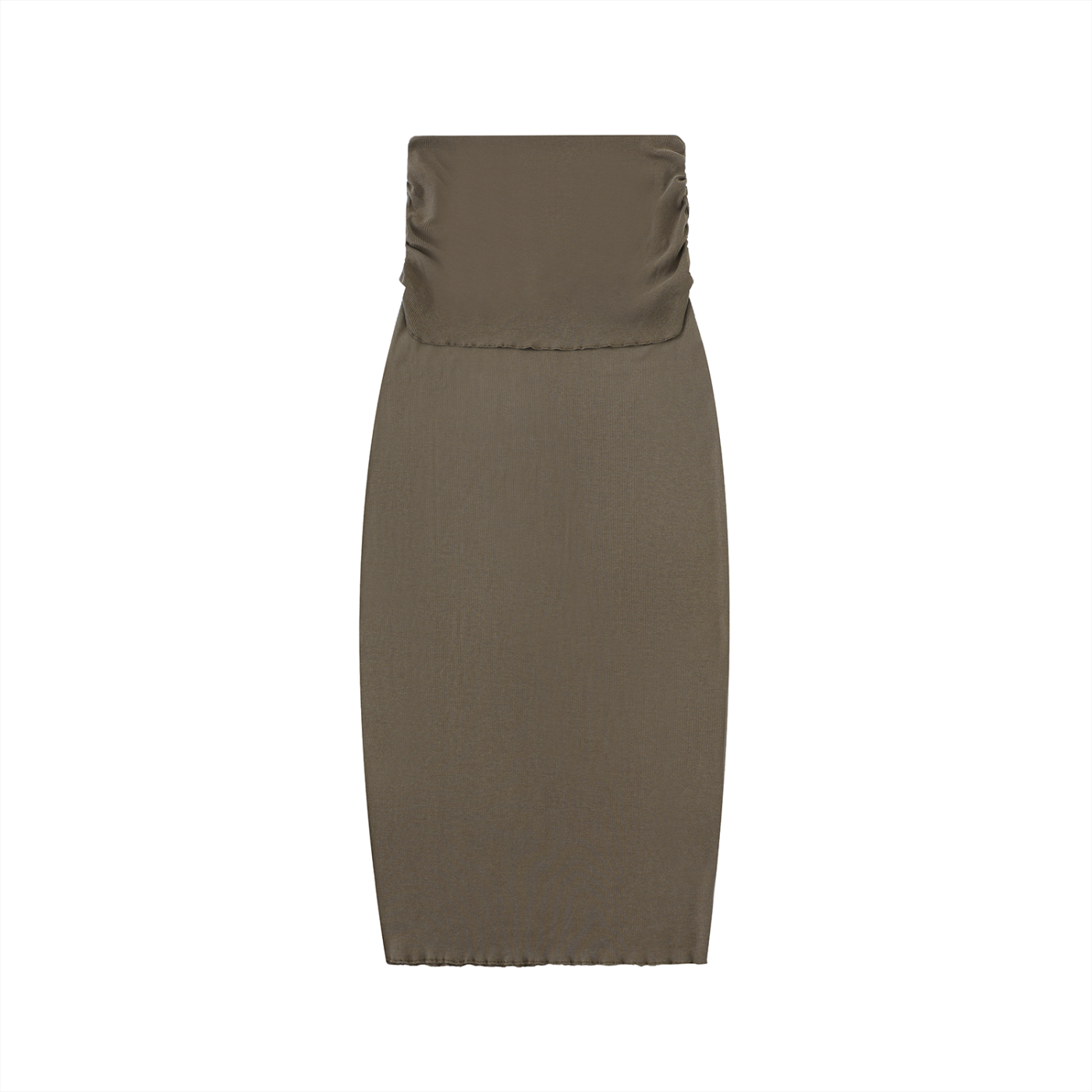 Hip-Hugging Maxi Skirt