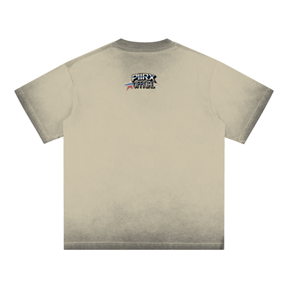 Reverse Dyed Loose Cotton T-Shirt