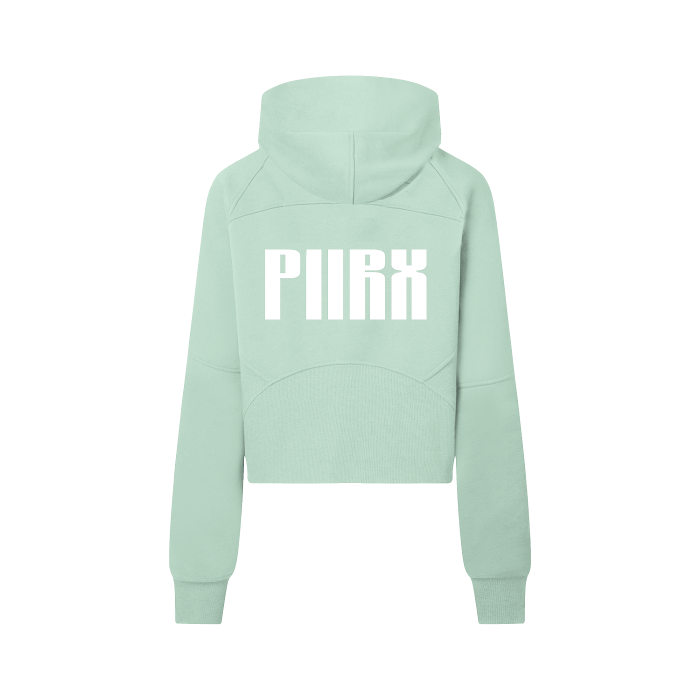 Cropped Half-Zip Hoodie