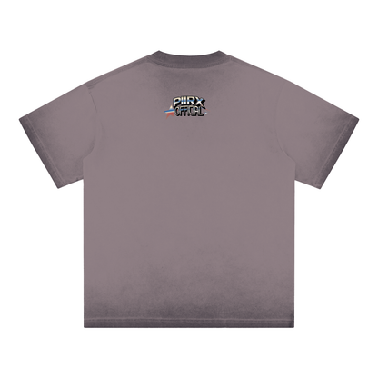 Reverse Dyed Loose Cotton T-Shirt