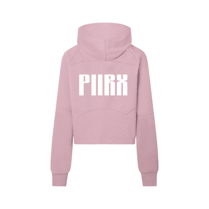 Cropped Half-Zip Hoodie