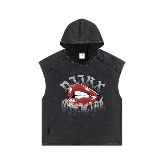 Boxy Hooded Tank Top