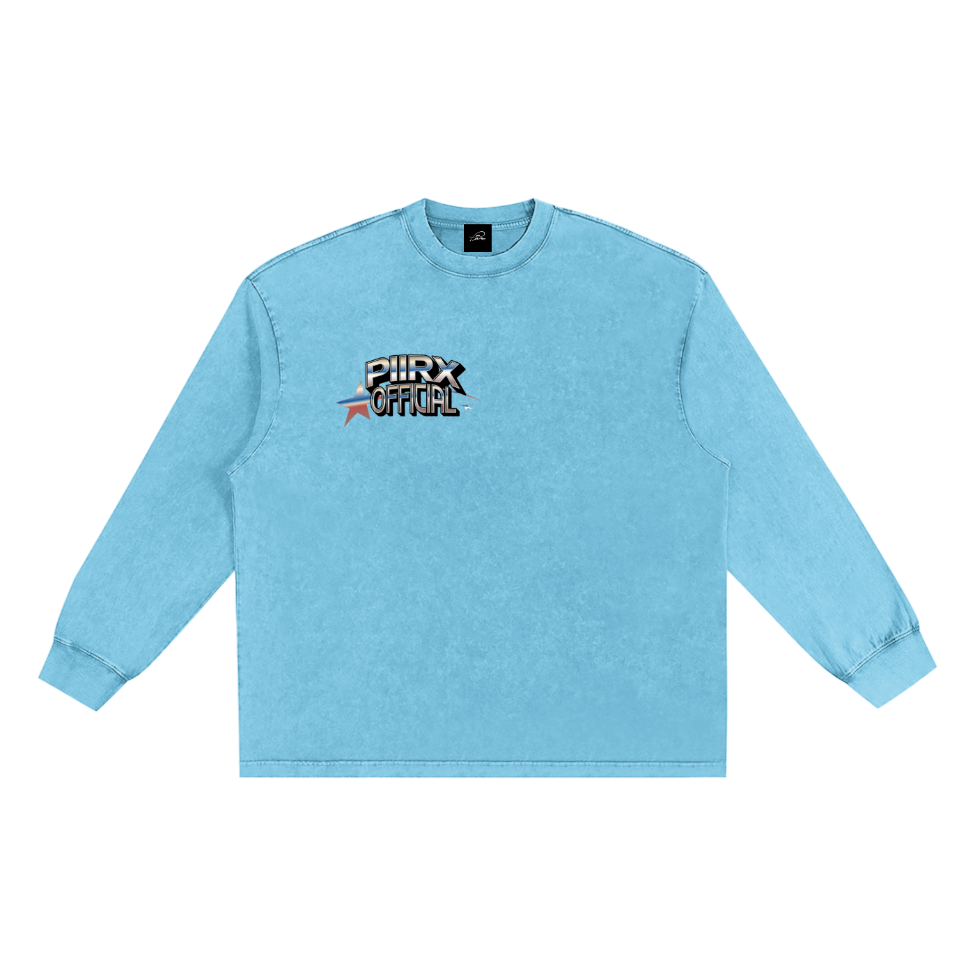 Snow Washed Frayed T-Shirt
