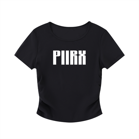 Ruched Bodycon Crop Top