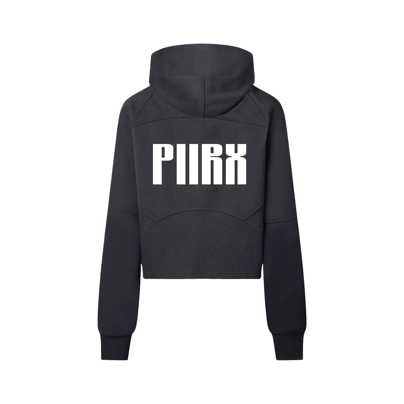 Cropped Half-Zip Hoodie