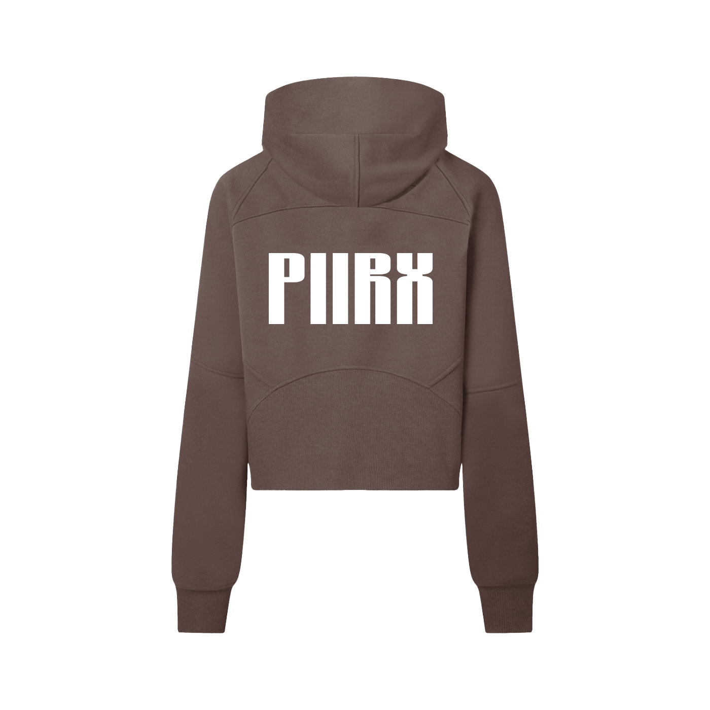 Cropped Half-Zip Hoodie