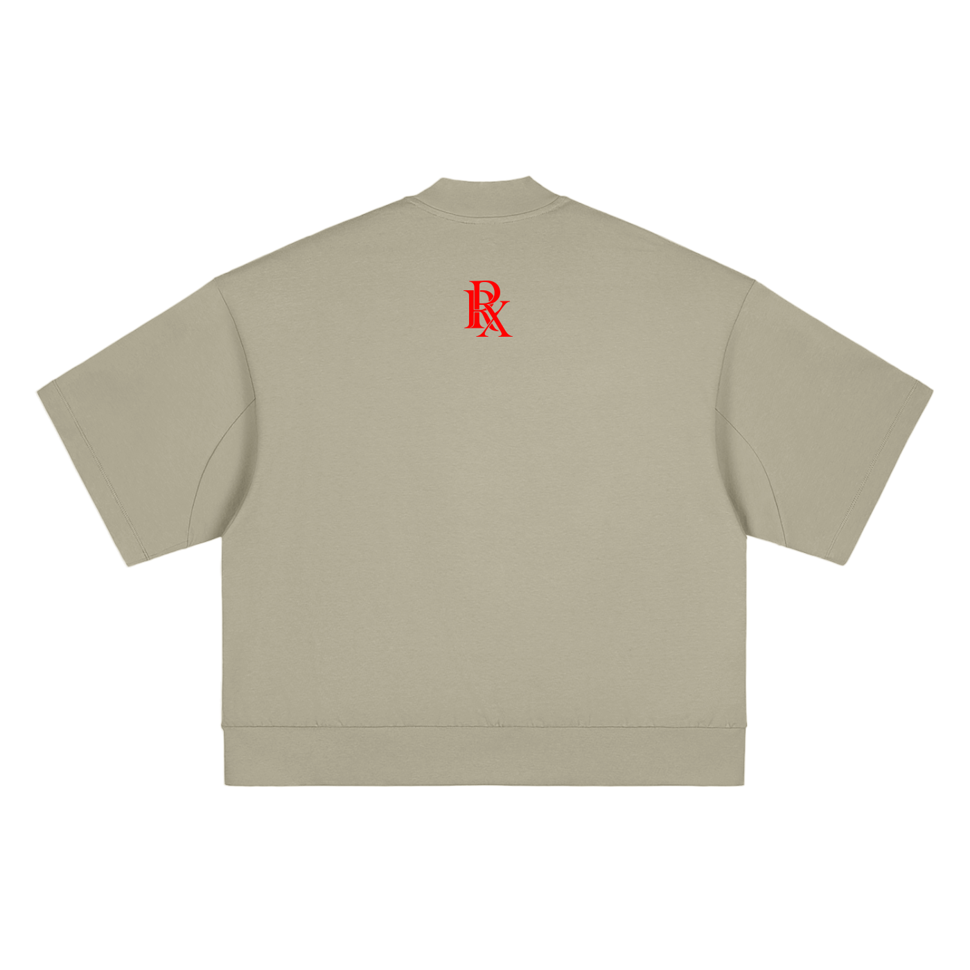 Heavyweight Oversized Mock Neck T-shirt