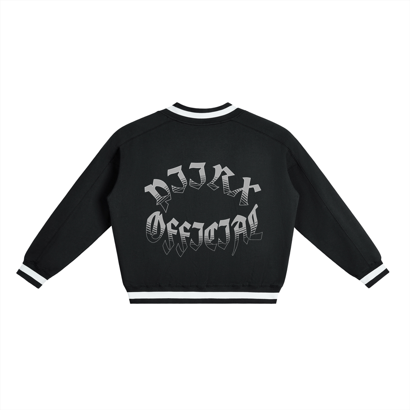 V-Neck Boxy Sweatshirt
