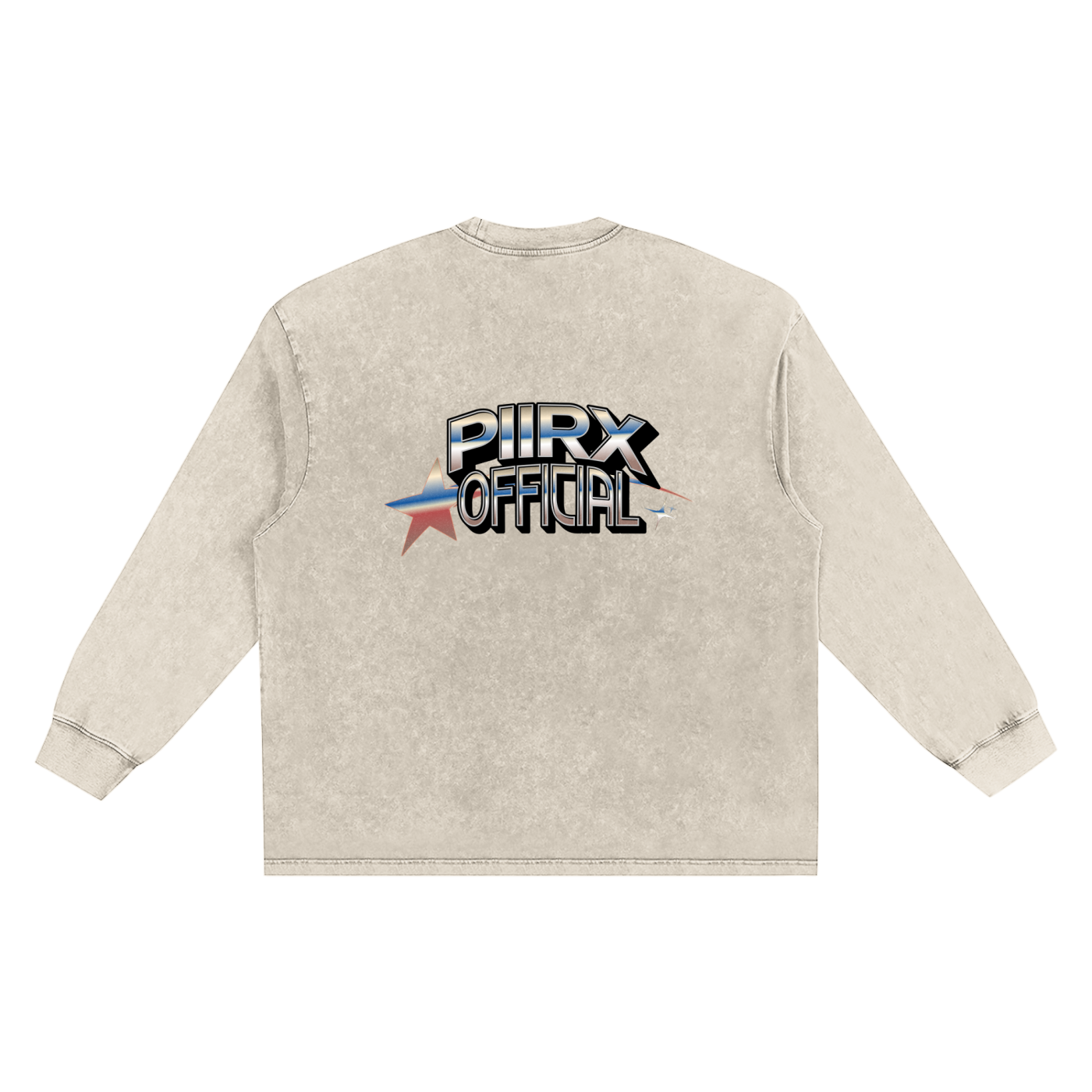 Snow Washed Frayed T-Shirt