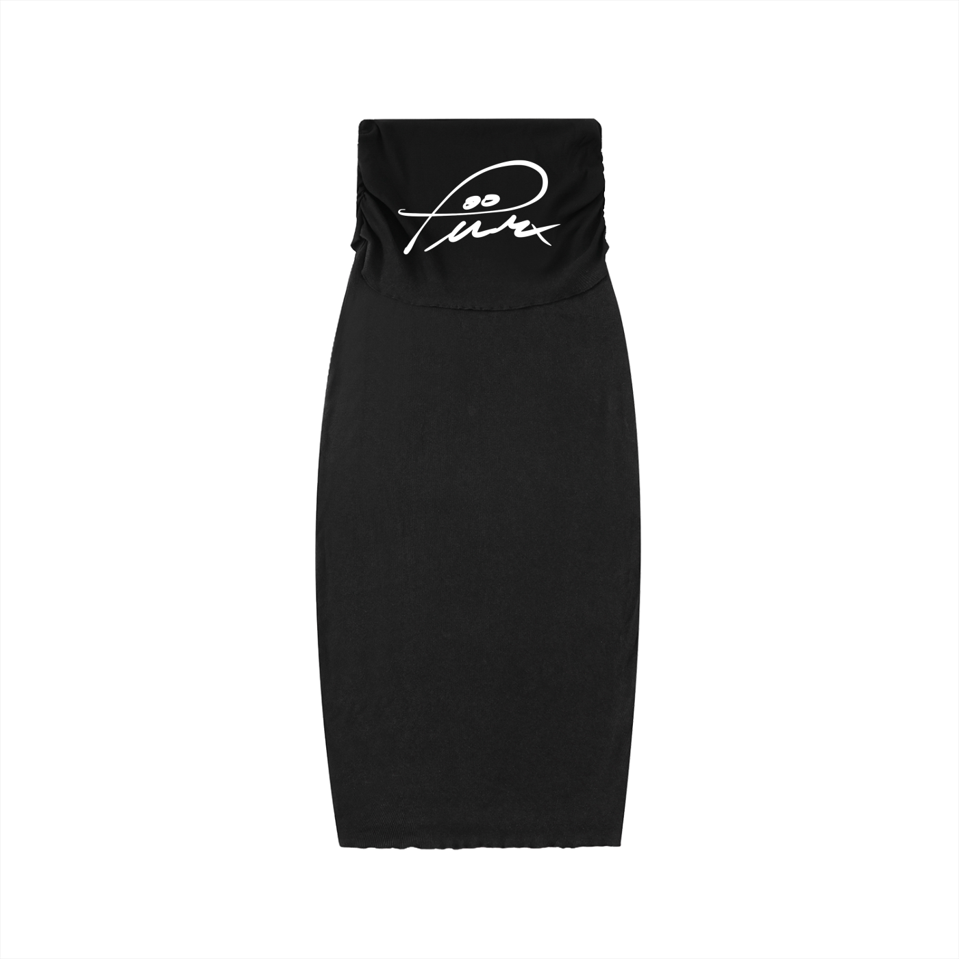 Hip-Hugging Maxi Skirt