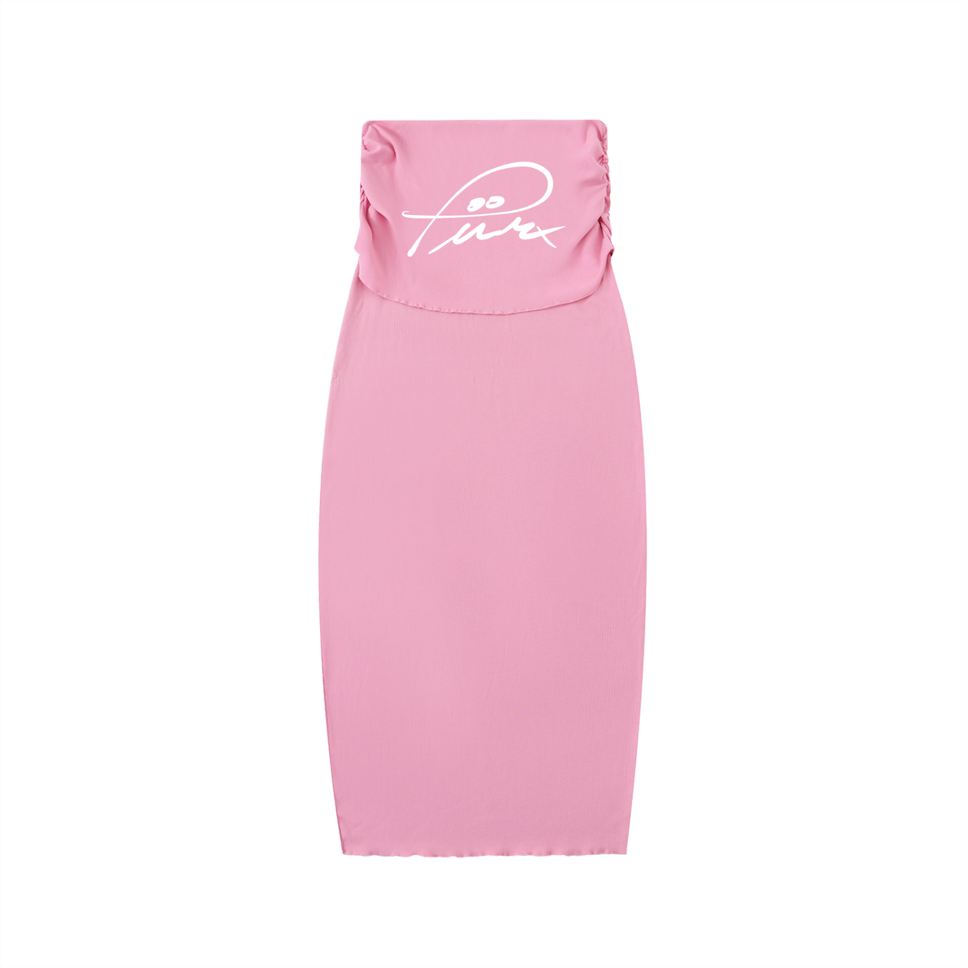 Hip-Hugging Maxi Skirt