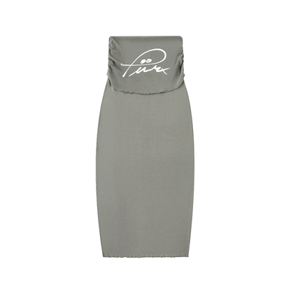 Hip-Hugging Maxi Skirt