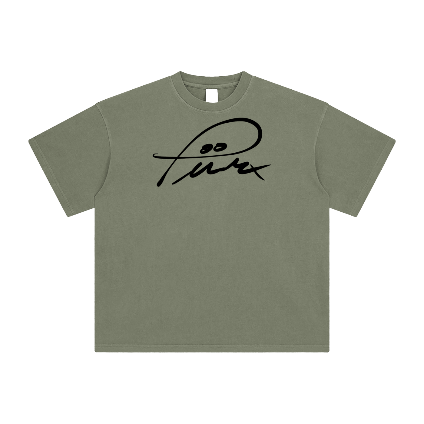Enzyme Washed T-Shirt